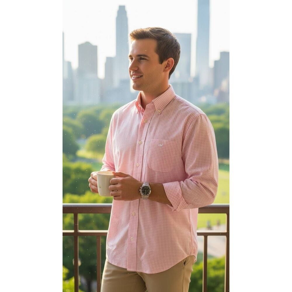 Vineyard Vines gingham shirt